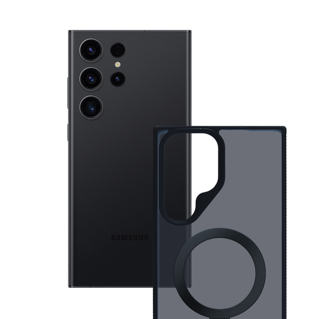 Чохол для Samsung Galaxy S24 Ultra 3mk Smoke Case Mag