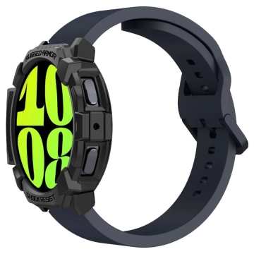 Etui Spigen Rugged Armor для Samsung Galaxy Watch 7 (44 мм) матовий чорний