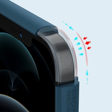 Nillkin Super Frosted Shield gehärtete Hülle für das iPhone 13 Pro schwarz