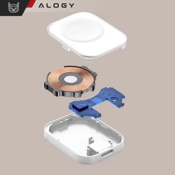HUB-Splitter Alogy-Adapter für Computer-Laptop mit USB-C auf 3x USB-A 2.0 1x USB-A 3.0 Grau