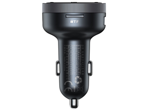 Baseus Enjoy Car Charger 3,4A FM vysílač černý
