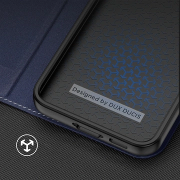 Захисний чохол Dux Ducis Skin X2 для Samsung Galaxy S23 flip cover wallet stand blue