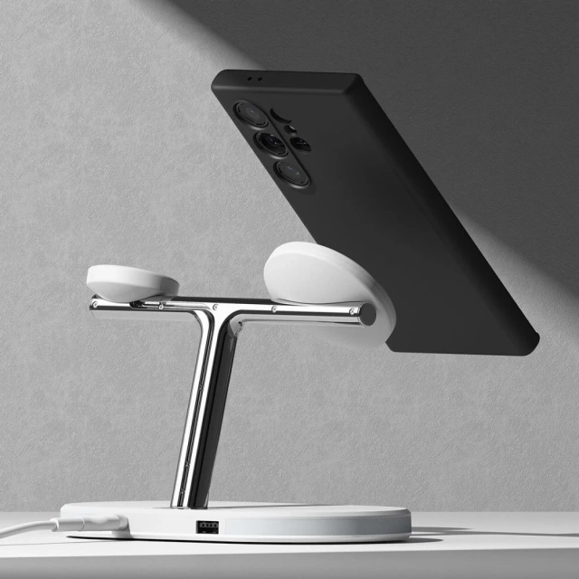 Etui Ringke Silikonový magnetický Magsafe pro Samsung Galaxy S24 Ultra Black