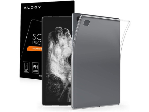 Puzdro na puzdro pre Galaxy Tab A7 10.4 T500 / T505 silikónové číre sklo