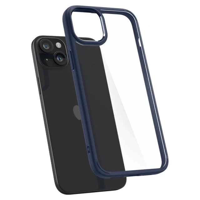 Pouzdro Spigen Ultra Hybrid pro Apple iPhone 15 Plus - tmavě modré