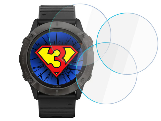 Folia ochronna na ekran x3 3mk Watch Protection od Garmin Fenix 6x Pro