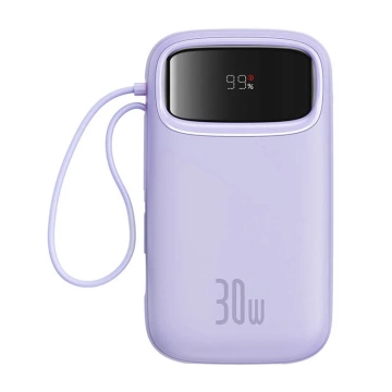 Powerbanka Baseus QPow 2 20000mAh 30W 2xUSB-C fialová