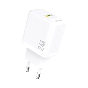 Dudao A23 2.4A USB-A Wall Charger | Fast Charging | White