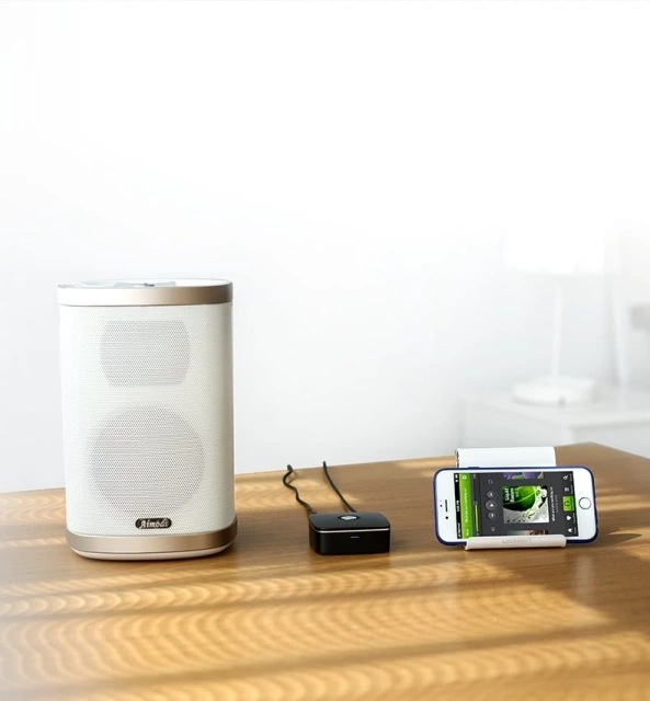 Adapter UGREEN Bluetooth 5.1 receiver aptX 2RCA / 3.5 mm mini jack black (40759)