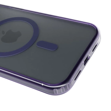 Чохол Apple iPhone 16 Pro Max 3mk Frosty MagCase Purple