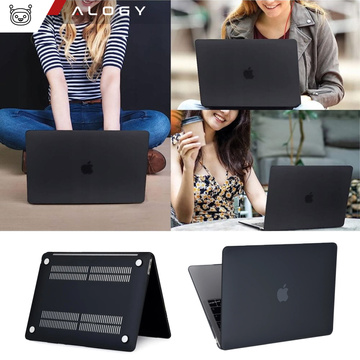 Pouzdro pro Macbook Air 15 M2 2023 A2941 Pouzdro Kryt Housing Matte Alogy Hard Cover Black