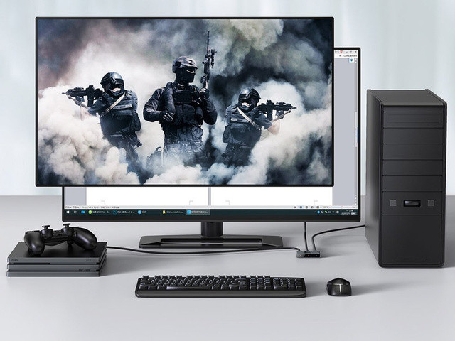 Двонаправлений розгалужувач Baseus Switcher Full HDMI 4K 30Hz 2x1 / 1x2