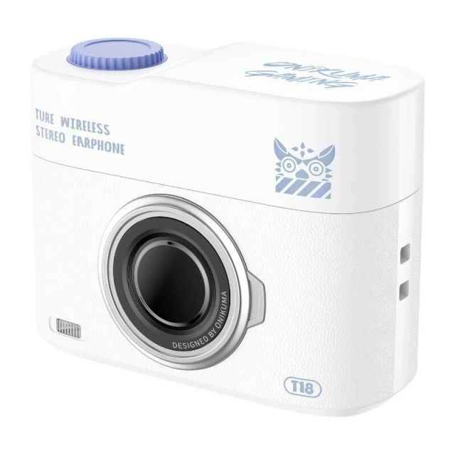Sluchátka do uší ONIKUMA T18 Bluetooth, bílá
