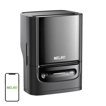 Thermal Label Printer Nelko PM220 Bluetooth USB-C Black
