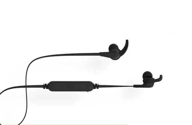 Bezdrôtové športové slúchadlá Remax RB-S25 Bezdrôtové slúchadlá Bluetooth 4.2 Headset 70mAh čierna