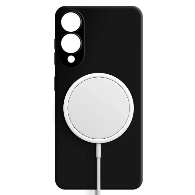 Etui do Samsung Galaxy S25 Edge 3mk Hardy Silicone MagCase Black