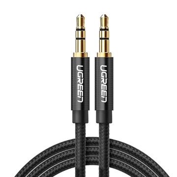 UGREEN audio kábel 2 x mini jack 3,5 mm 2 m čierny (50363 AV112)