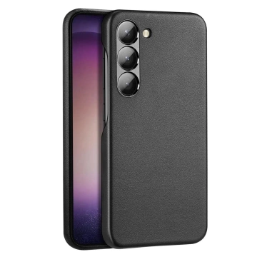 Puzdro Dux Ducis Grit pre Samsung Galaxy S23 elegantný kryt z umelej kože MagSafe black