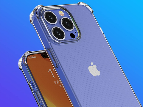 Etui pancerne ShockProof Alogy do Apple iPhone 13 Pro Max 6.7 Przezroczyste