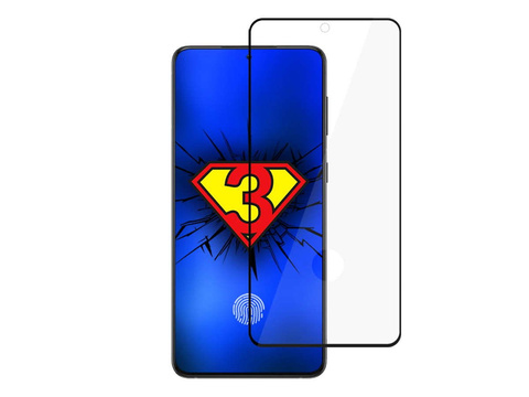 3mk HardGlass Max Finger Print Glass Glass pre Samsung Galaxy S21 Black