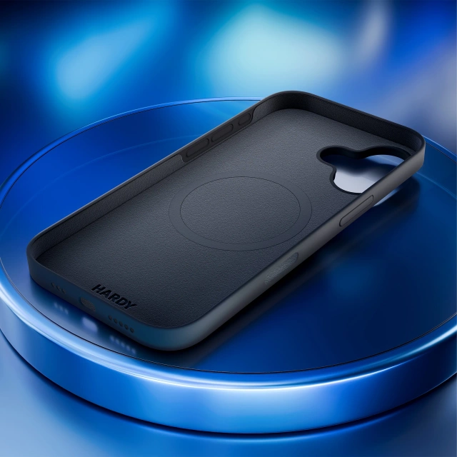 Etui do iPhone 16 Plus 3mk Hardy Silicone MagCase MagSafe Graphite