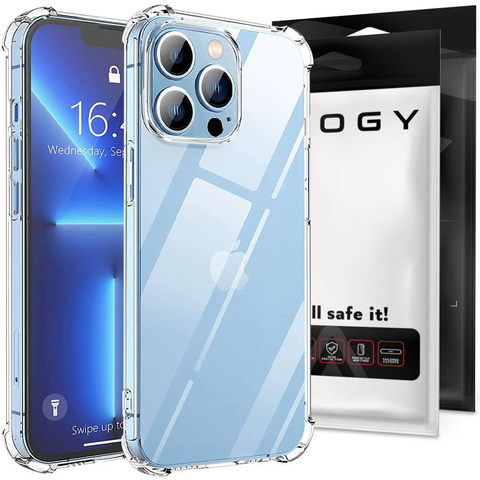 Броньований чохол ShockProof Alogy для Apple iPhone 13 Pro Max 6.7 Transparent
