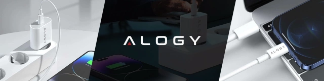 Alogy schnelles USB-C PD 20 W Wandladegerät Lightning-Kabel 1 m Weiß