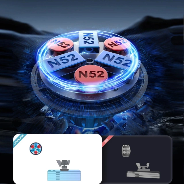 Uchwyt magnetyczny Joyroom JR-ZS356 z mocowaniem 360° - niezawodna stabilność i wygoda