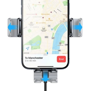 Uchwyt Samochodowy z Ładowarką 15W USAMS CD229 Czarny