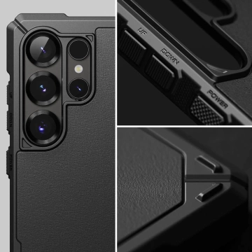 Puzdro Ringke Rugged Gear Magnetic MagSafe pre Samsung Galaxy S25 Ultra, čierne