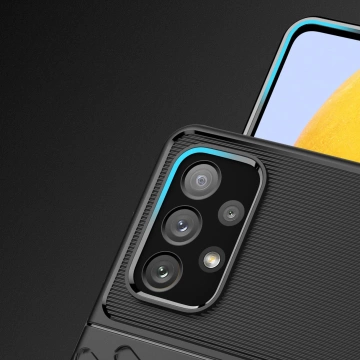 Гнучкий броньований чохол Thunder Case для Samsung Galaxy A73 чорний