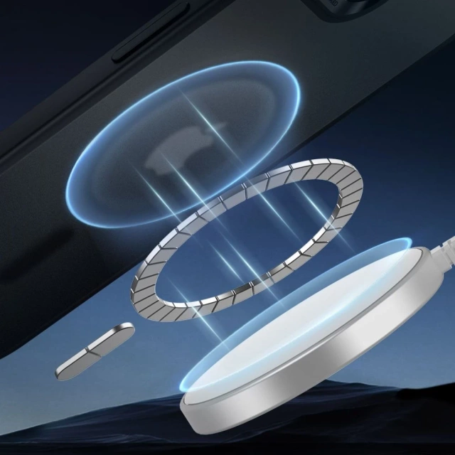 Чохол для iPhone 16e ESR Classic Hybrid HaloLock MagSafe Frosted Black