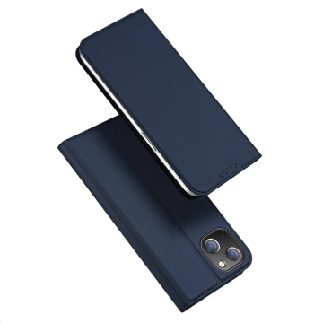 Чохол Dux Ducis Skin Pro для iPhone 15 Plus з клапаном і гаманцем - синій