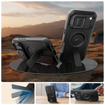 Etui Ochronne do iPhone 17 Pro Tech-Protect Kevlar MagSafe Black