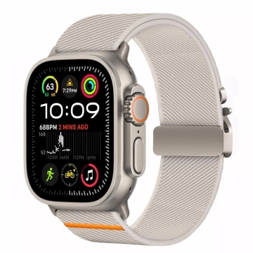 Pasek Tech-Protect Nylon Clasp Apple Watch 44–49 mm Szary