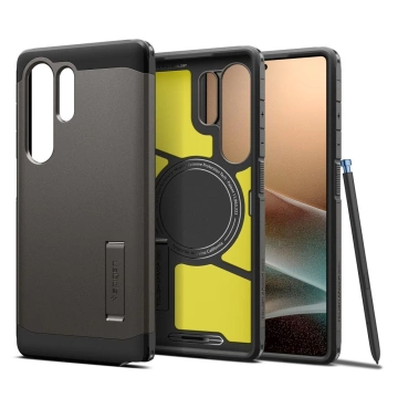Чохол Spigen Tough Armor Mag MagSafe для Samsung Galaxy S25 Ultra Gunmetal