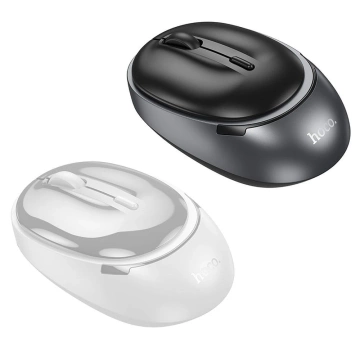 Бездротова миша HOCO 2.4G Bluetooth 1600 DPI GM34 сіро-біла