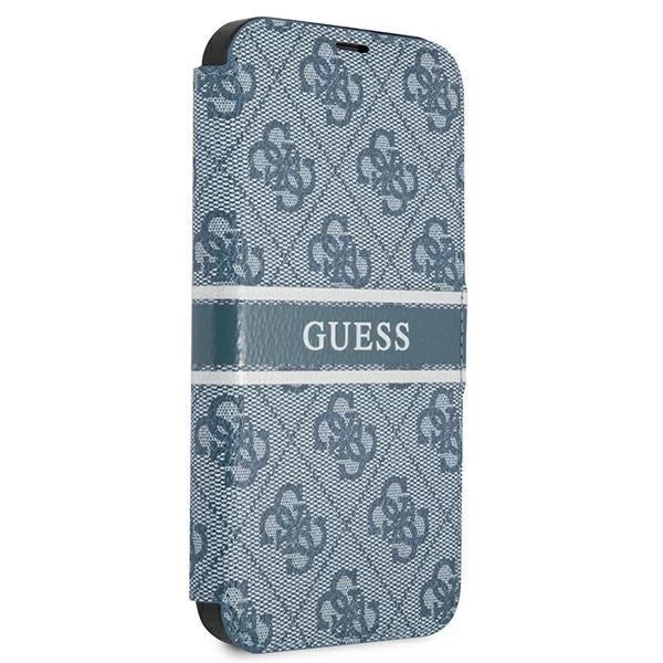 Guess GUBKP13S4GDBL iPhone 13 mini 5,4" niebieski/modrá kniha 4G Stripe