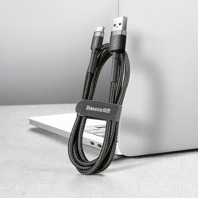Kabel Baseus Kabel USB-C Typ C 2A 3m šedý