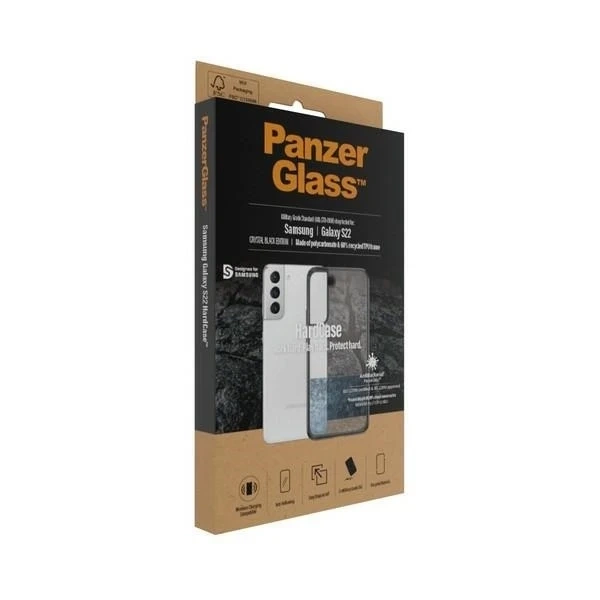 Чохол для Samsung Galaxy S22 PanzerGlass HardCase Antibacterial Clear