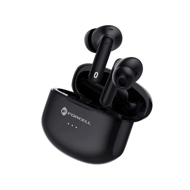 Forcell F-Audio TWS Clear Sound Wireless Earphones Black