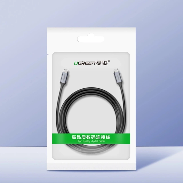 Kabel USB-C 3.1 1.5m Ugreen US161 50751 5Gbps 4K 30Hz Szary