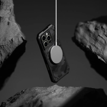 RINGKE РУГГД GEAR MAGNETIC MAGSAFE IPHONE 16 PRO MAX CAMO ЧОРНИЙ