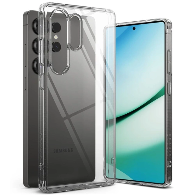 Kryt na Samsung Galaxy S25 Ultra s krúžkom Fusion Clear