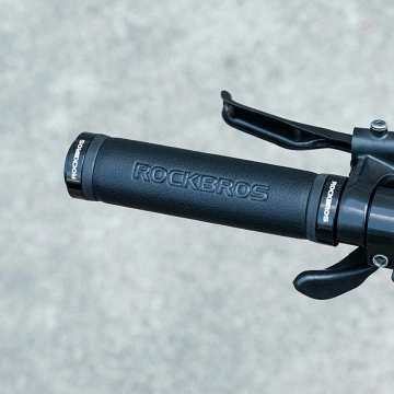 Mikrovláknové rukojeti na řídítka Rockbros 40210003001 - černé