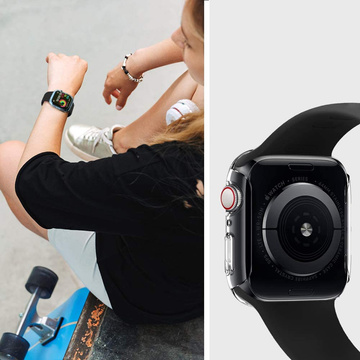 Etui Spigen Thin Fit для Apple Watch Series 4/5/6/SE 40mm Crystal Clear