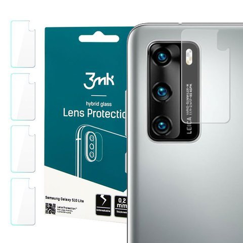 Kameraglas 3mk Hybrid Glass x4 Objektiv für Huawei P40