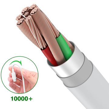 Xiaomi original USB - USB-C type C cable strong fast 120W PD 6A 1M wire White