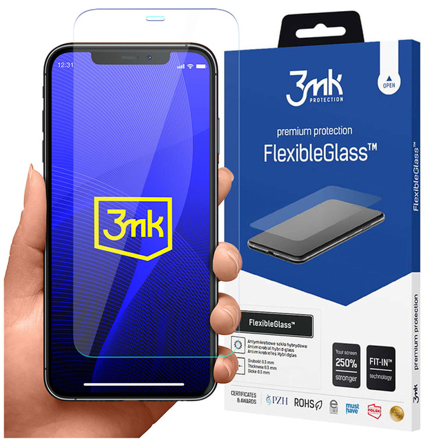 Скло для Samsung Galaxy S23 FE 3mk FlexibleGlass гібридний екран Glass 7h