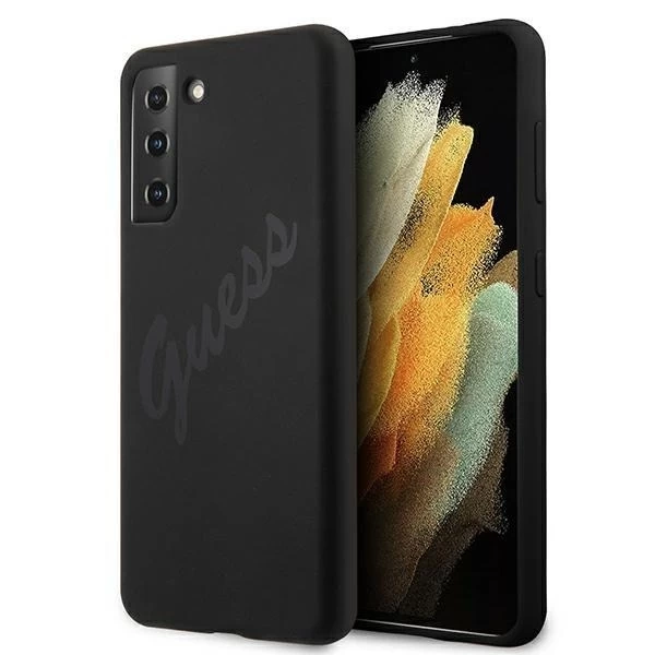 Guess GUHCS21MLSVSBK S21 G996 czarny/black hardcase Script Vintage